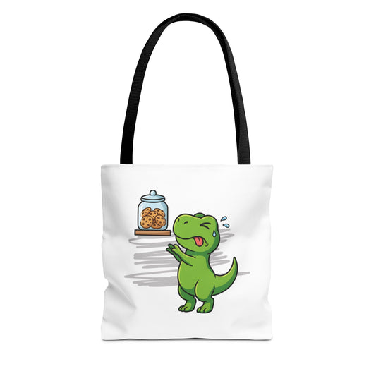 Prehistoric Struggle Tote Bag