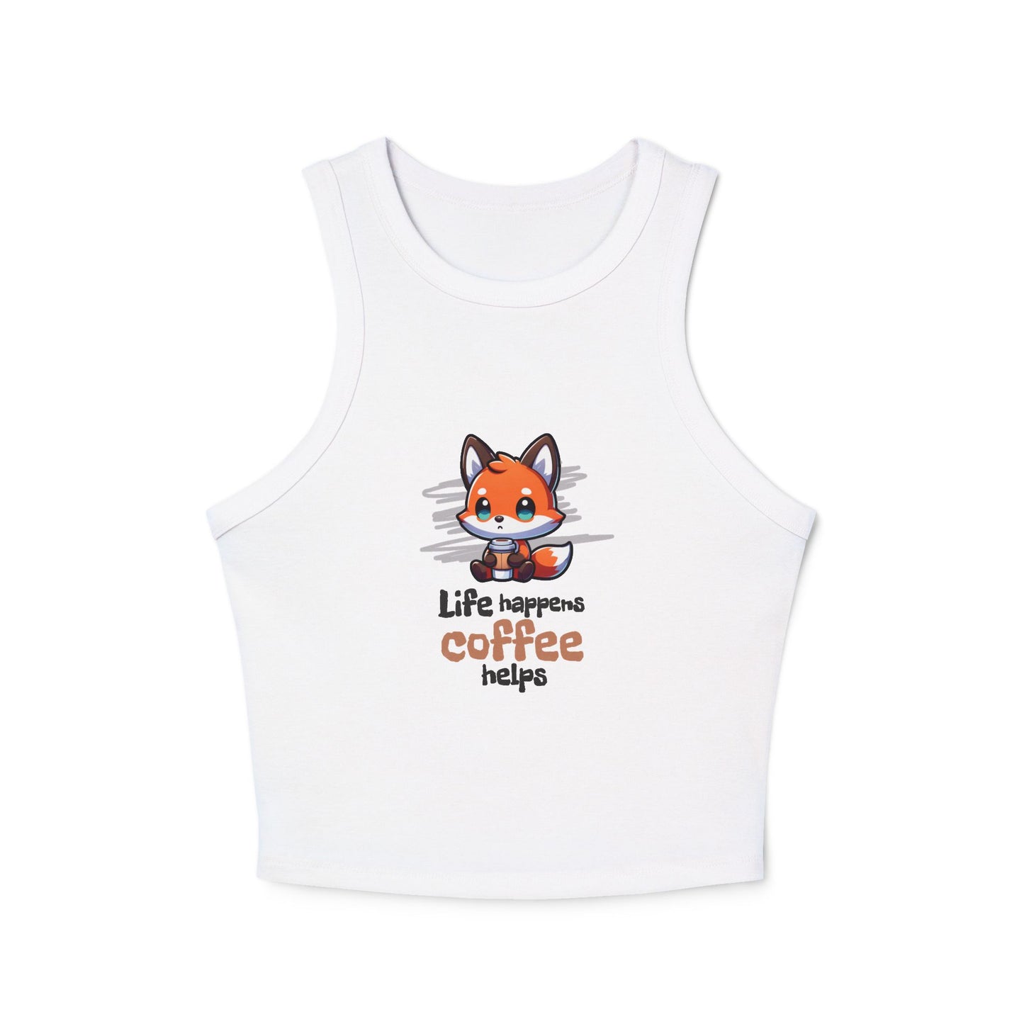 Life Happens Coffee Helps Tank Top