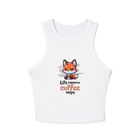 Life Happens Coffee Helps Tank Top