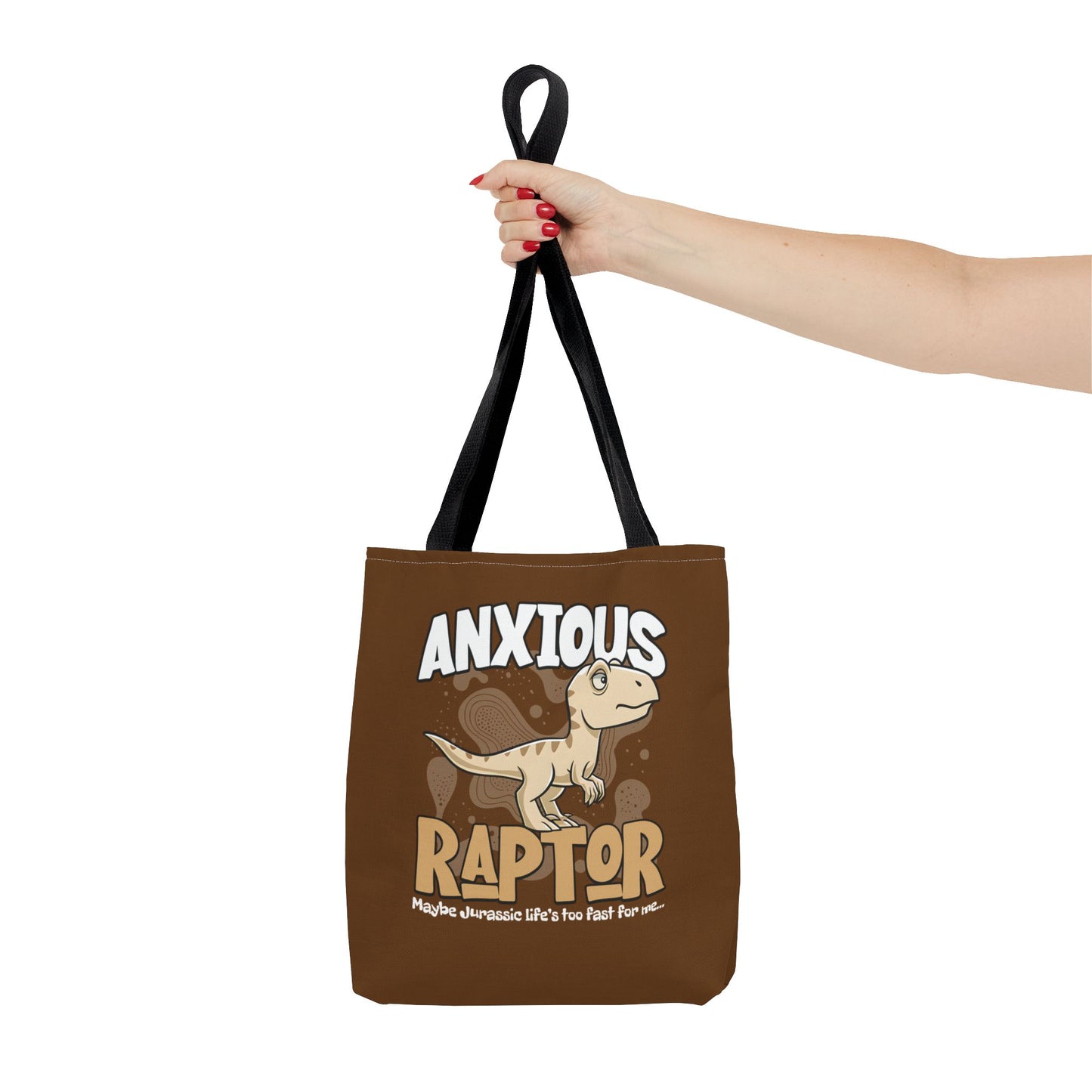 Anxious Raptor Tote Bag