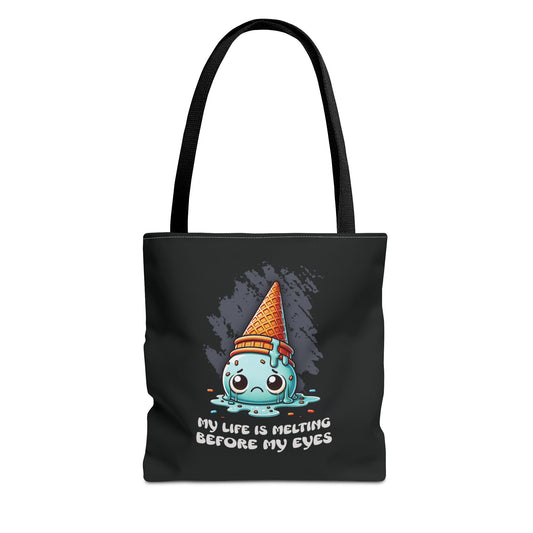 Melting Ice Cream Tote Bag