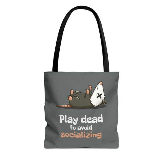 Anti-Social Opossum Tote Bag