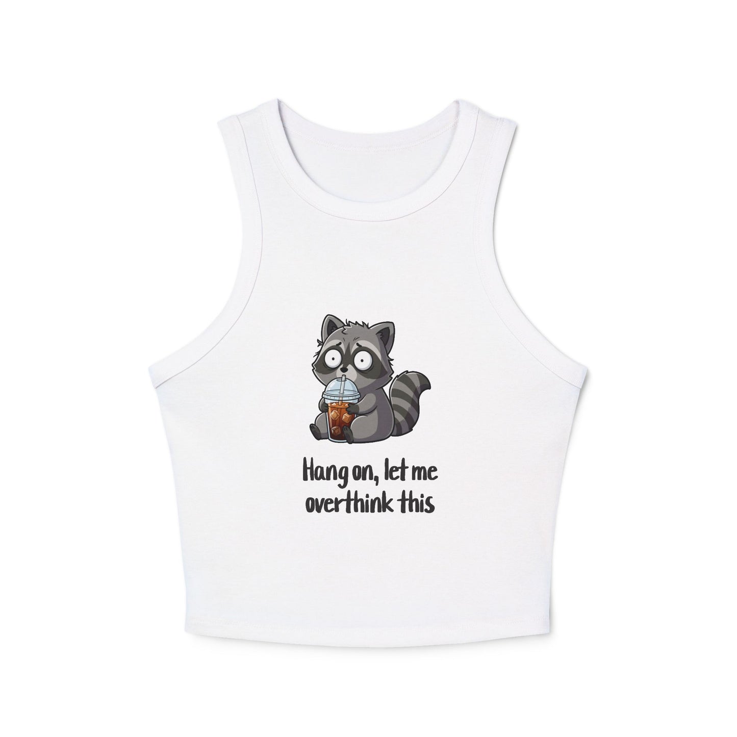 Anxious Raccoon Tank Top