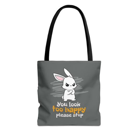 Grumpy Bunny Tote Bag