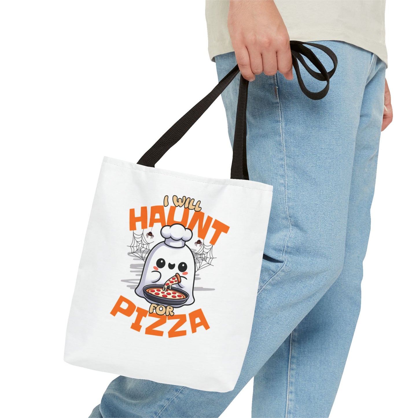 Haunt for Pizza Tote Bag