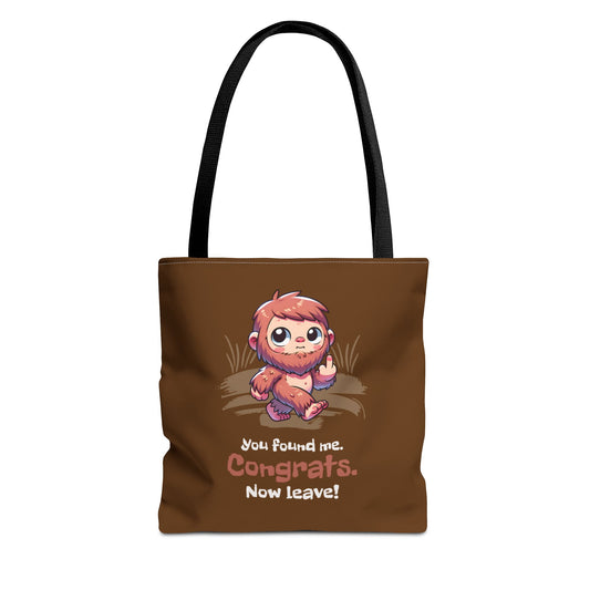 Rude Bigfoot Tote Bag