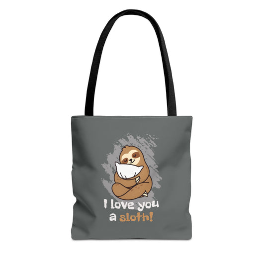 Love You A Sloth Tote Bag