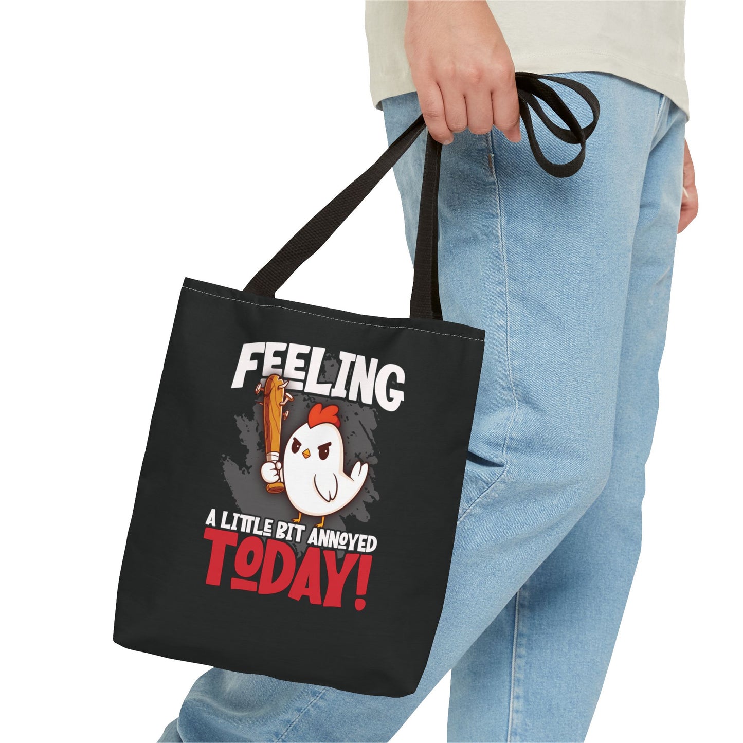 Annoyed Chicken Tote Bag