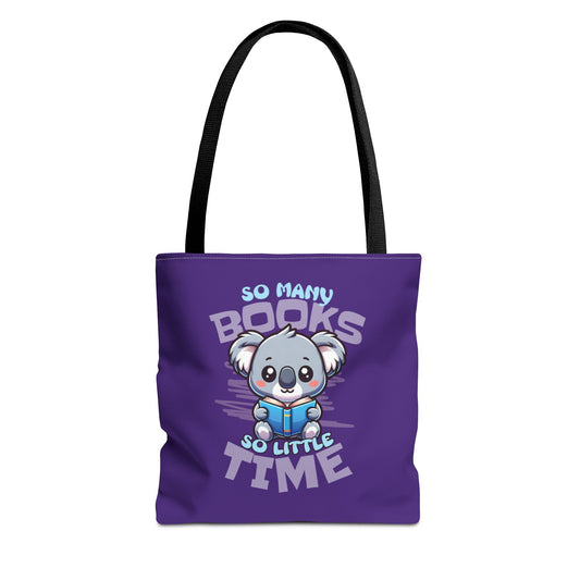 Bookworm Koala Tote Bag