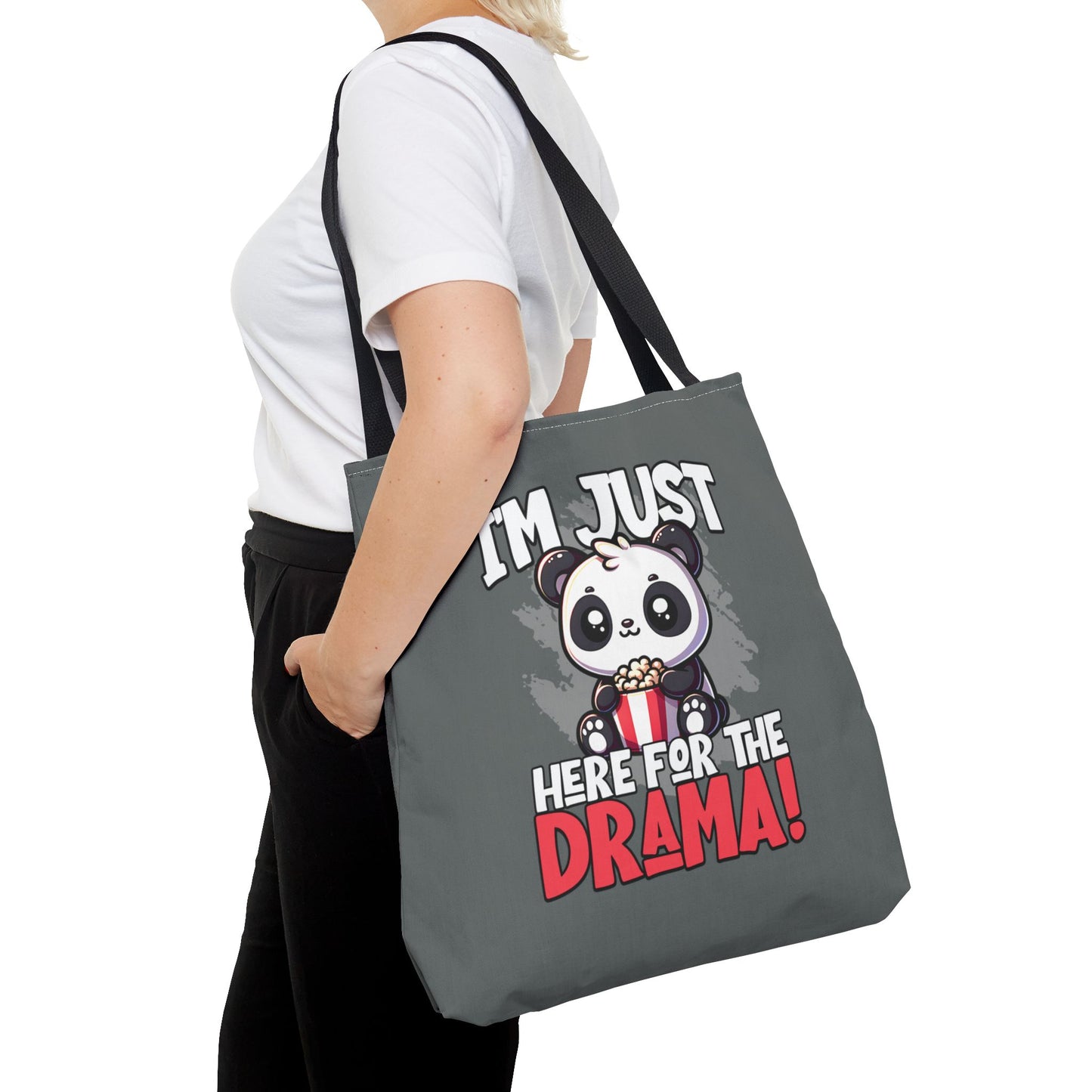Drama Panda Tote Bag