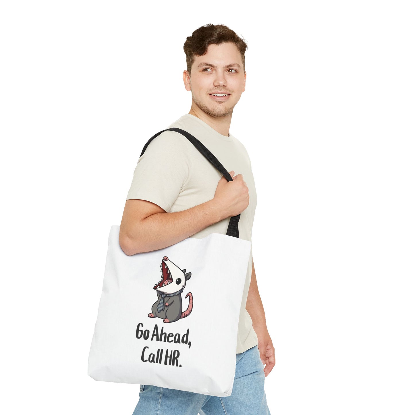 Corporate Opossum Tote Bag