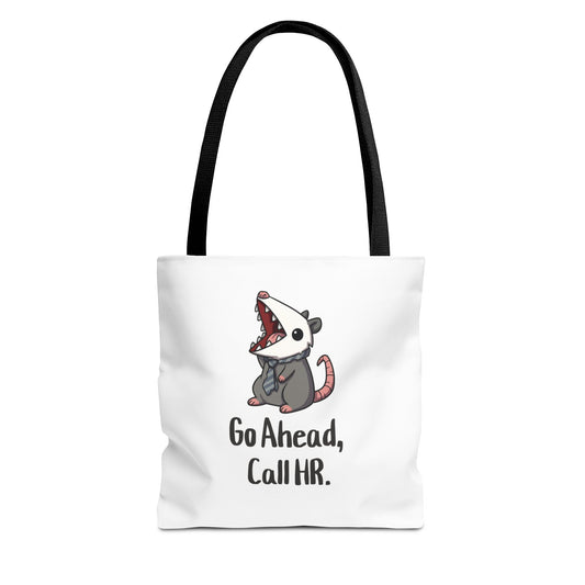 Corporate Opossum Tote Bag