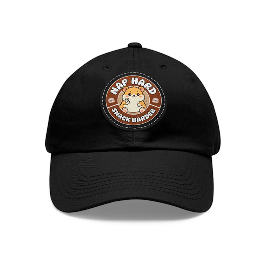 Snack Harder Dad Hat