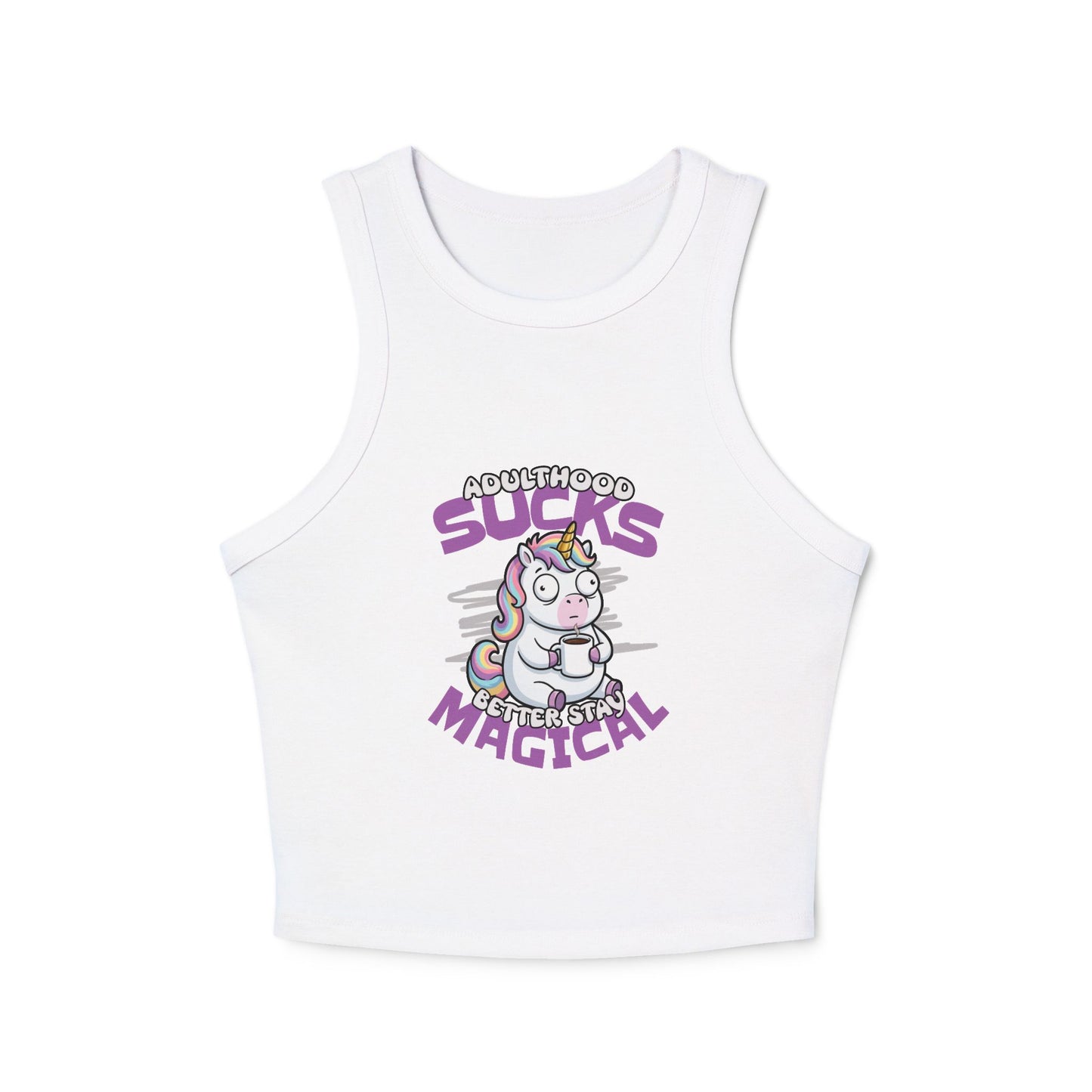 Tired Unicorn Tank Top