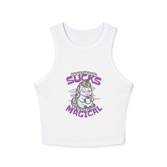 Tired Unicorn Tank Top