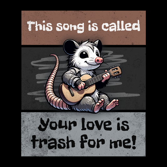 Funny Opossum Serenade