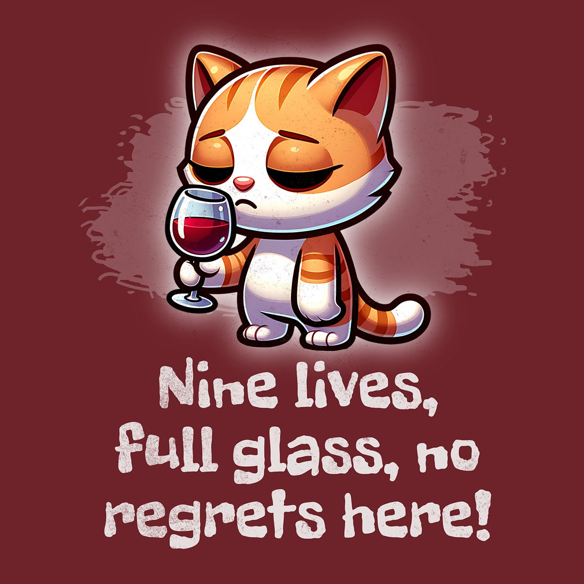 Sassy Cat Wine Lover