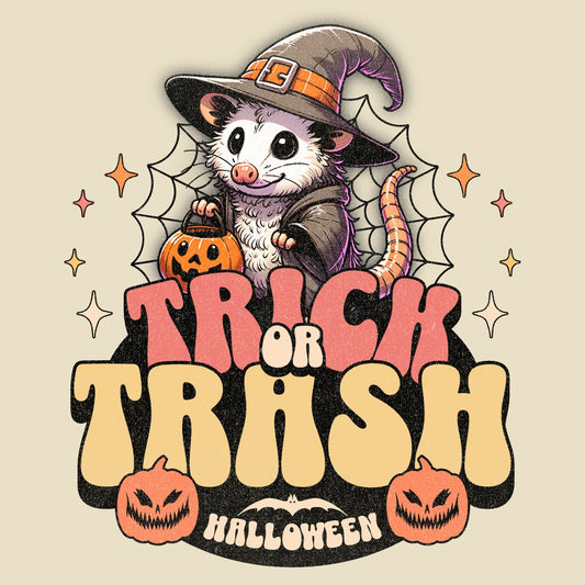 Trick or Trash Opossum