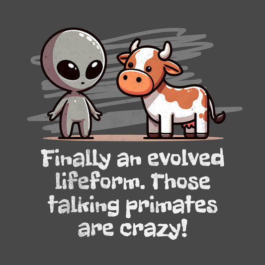 Alien Talking with Cow