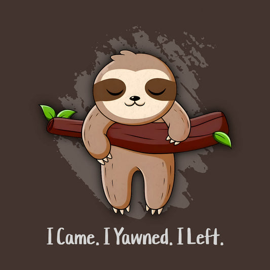 Yawn & Done Sloth