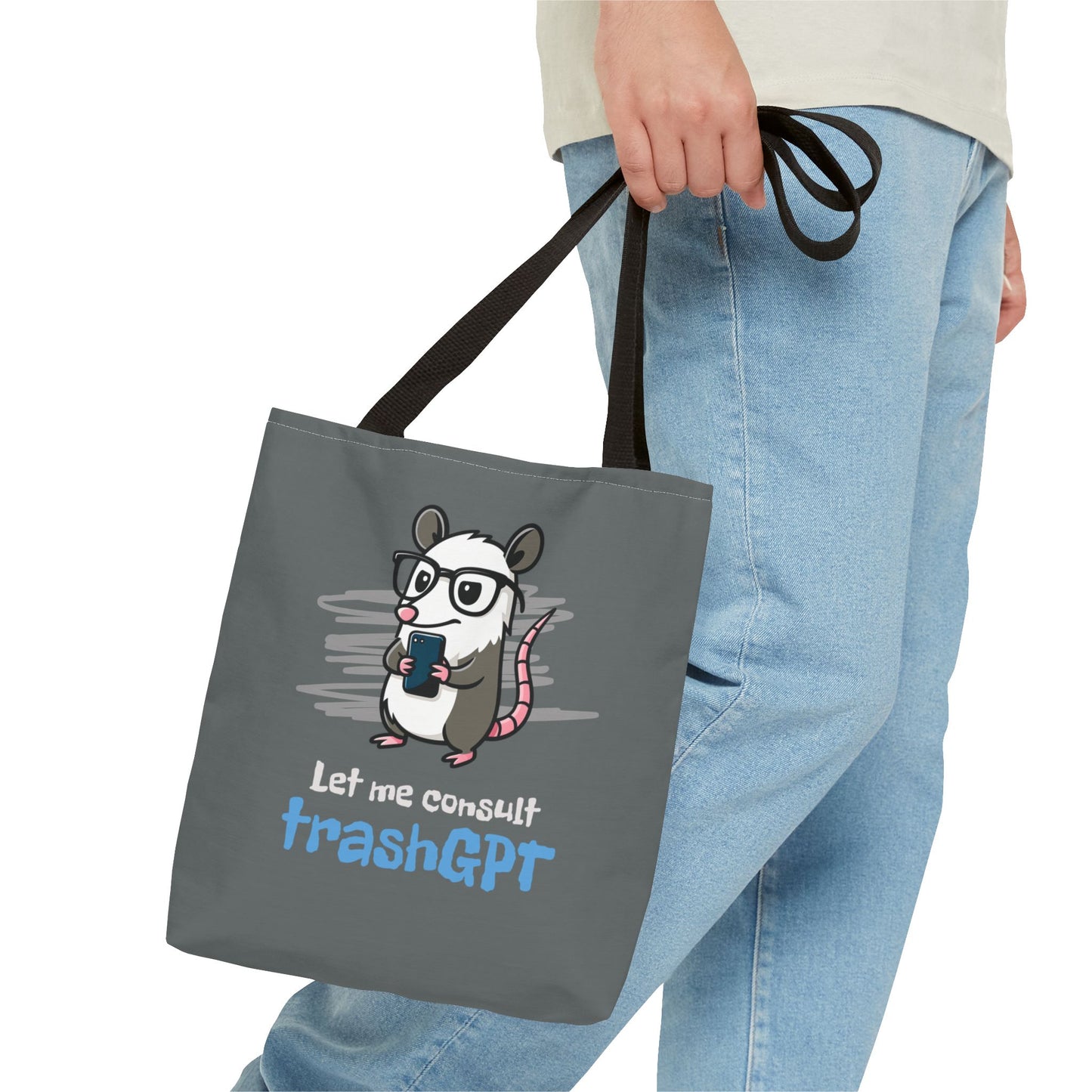 TrashGPT Opossum Tote Bag