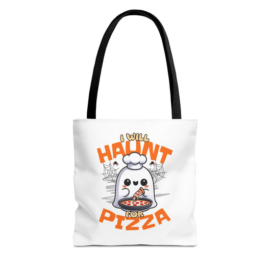 Haunt for Pizza Tote Bag