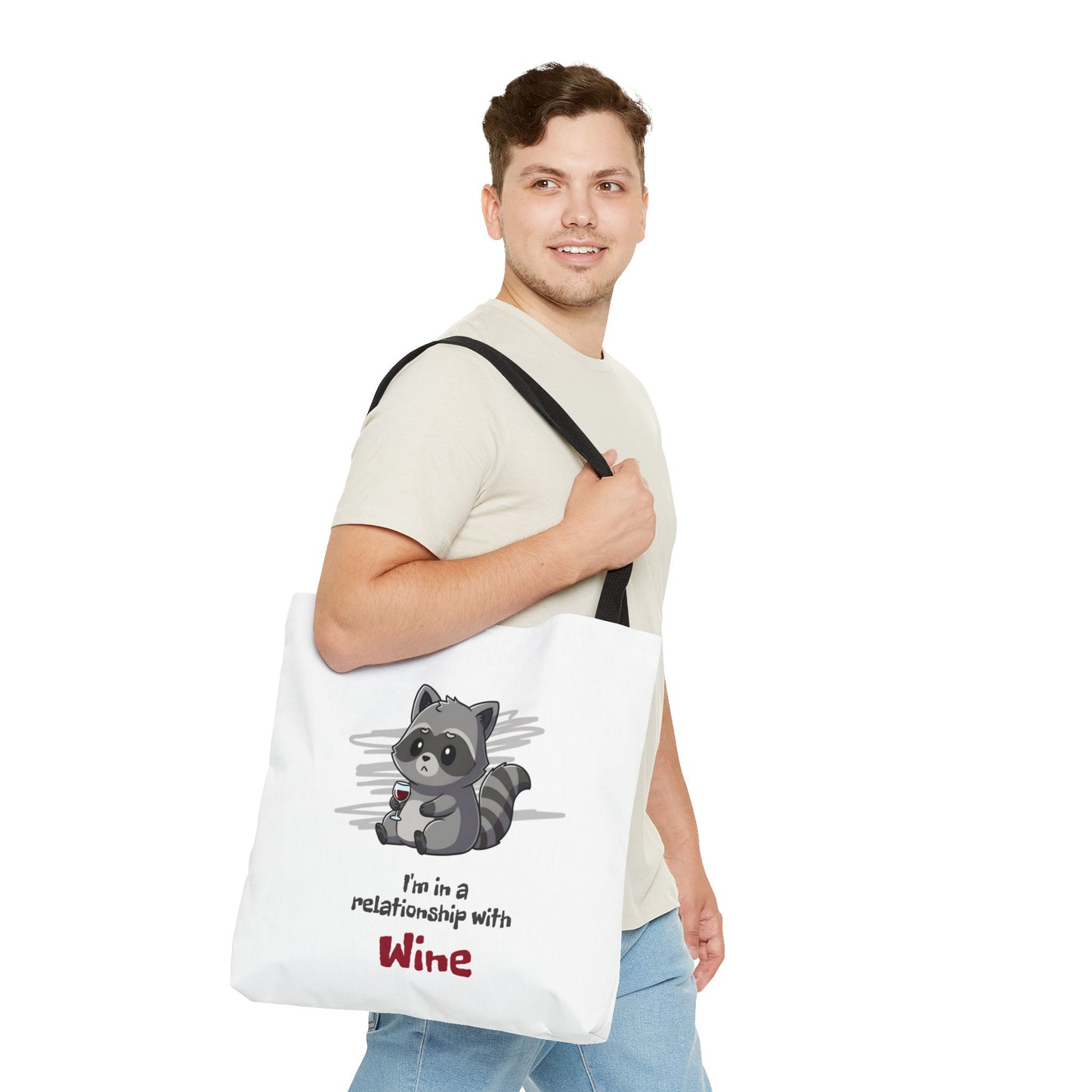 Wine Relationship Tote Bag