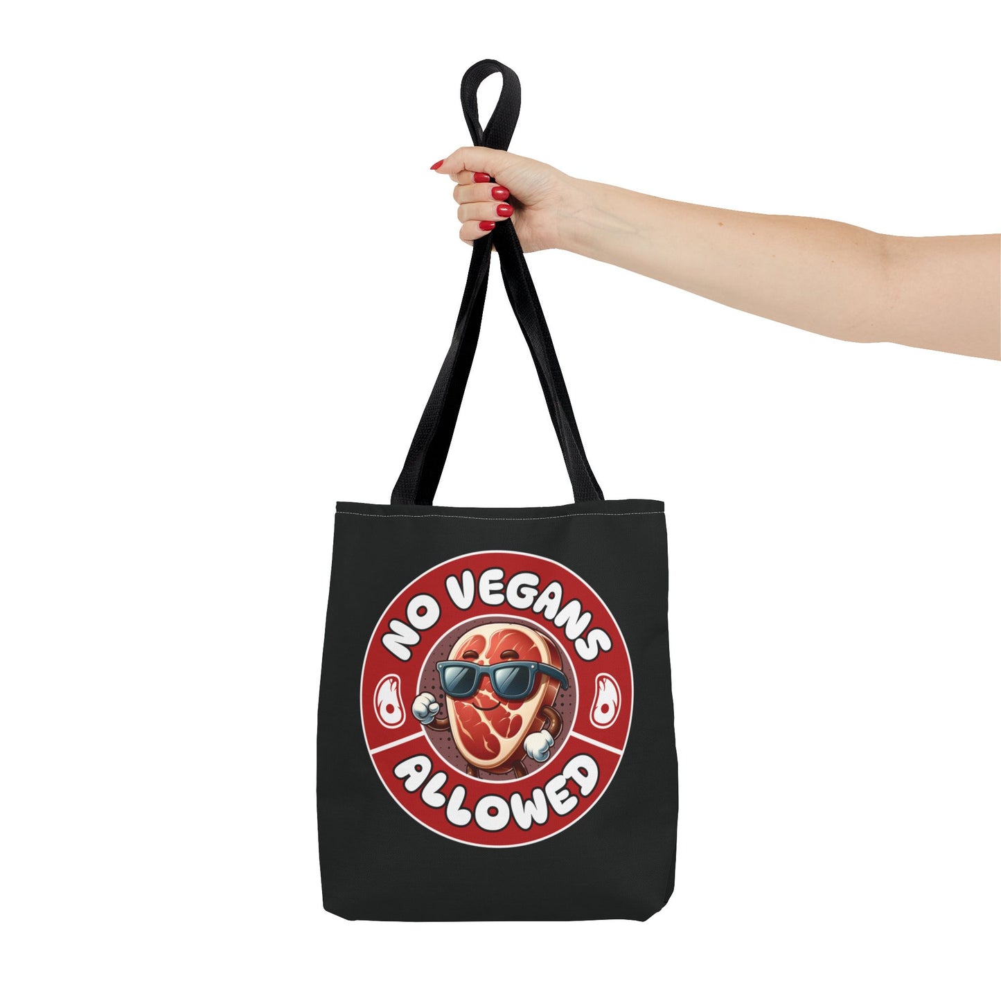 No Vegans Tote Bag