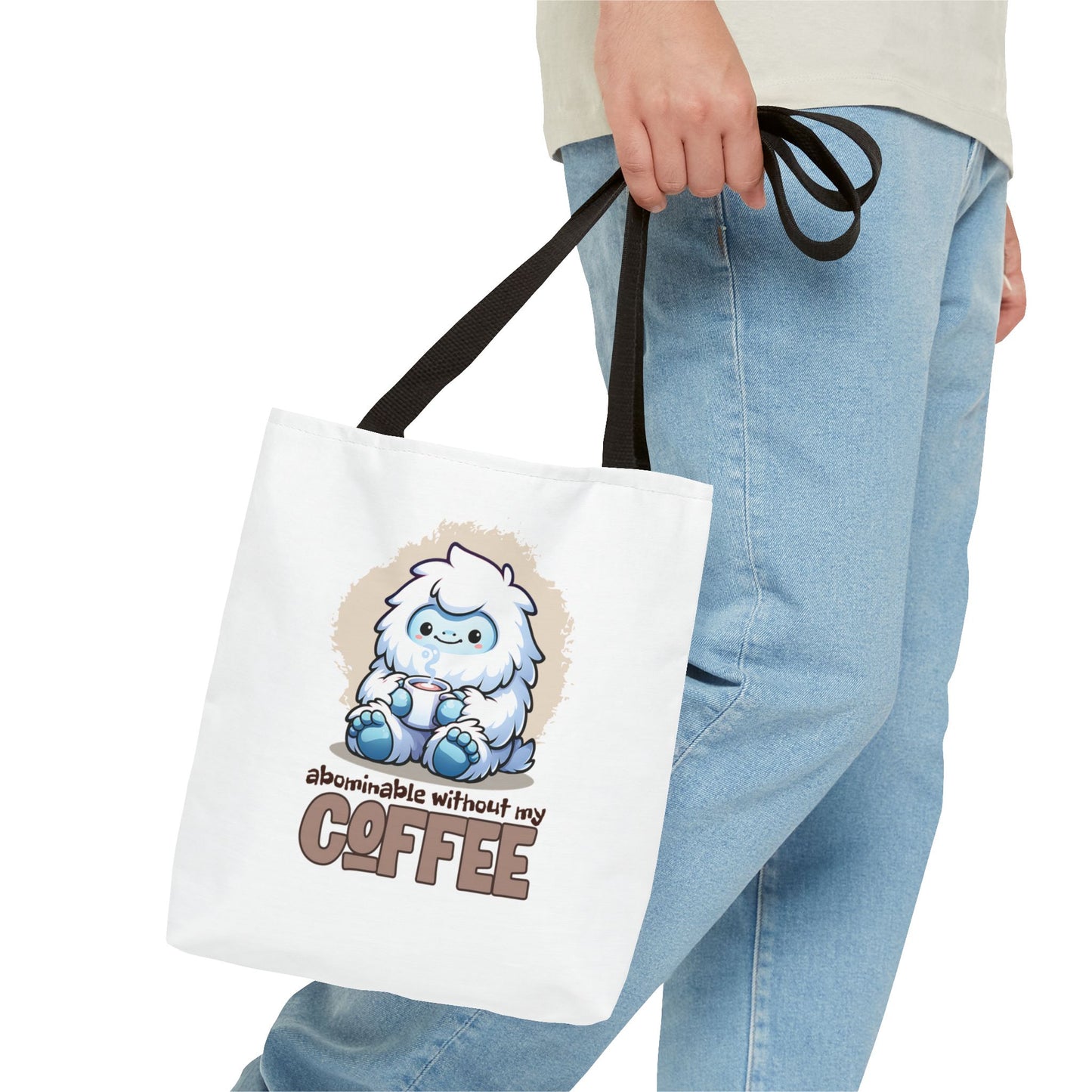 Abominable Coffee Yeti Tote Bag
