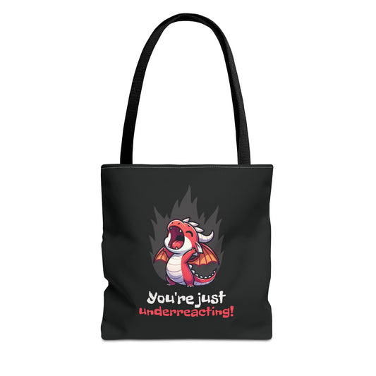 Overreacting Dragon Tote Bag