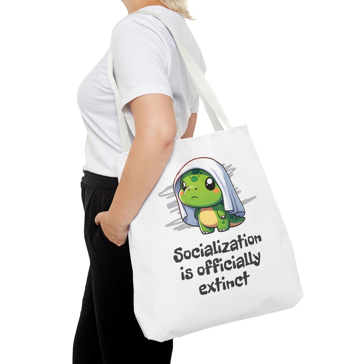 Socialization Extinct Tote Bag