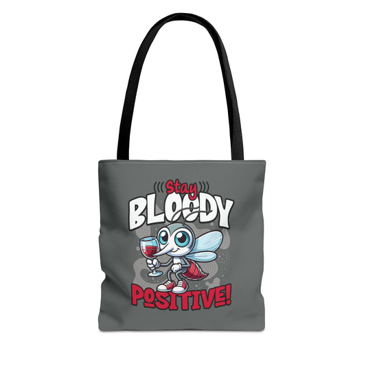 Bloody Positive Mosquito Tote Bag