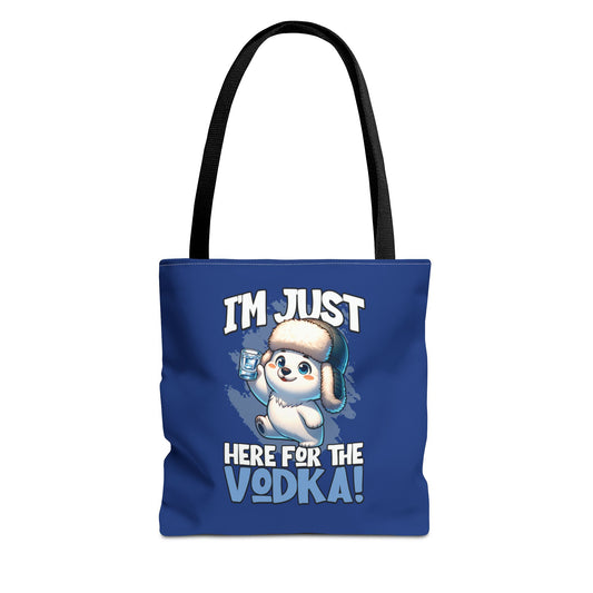 Vodka Toast Bear Tote Bag