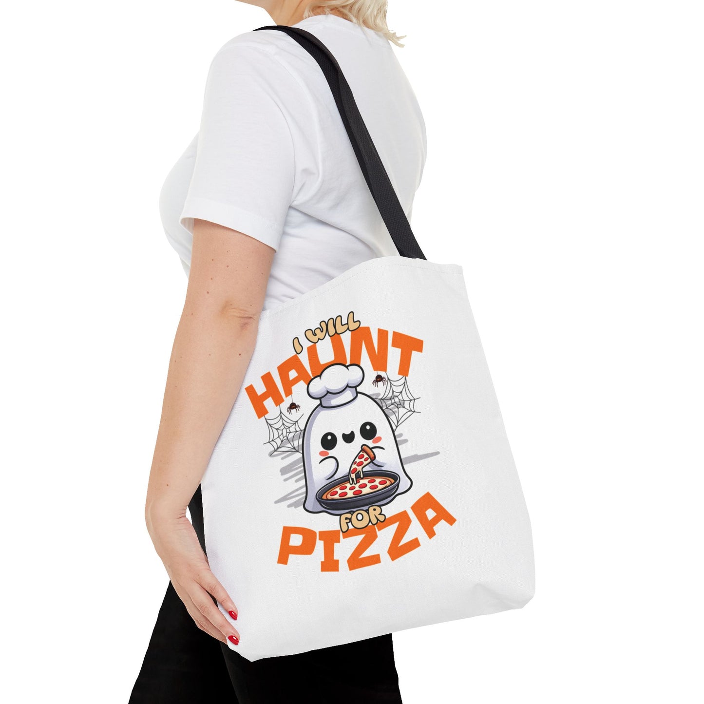 Haunt for Pizza Tote Bag