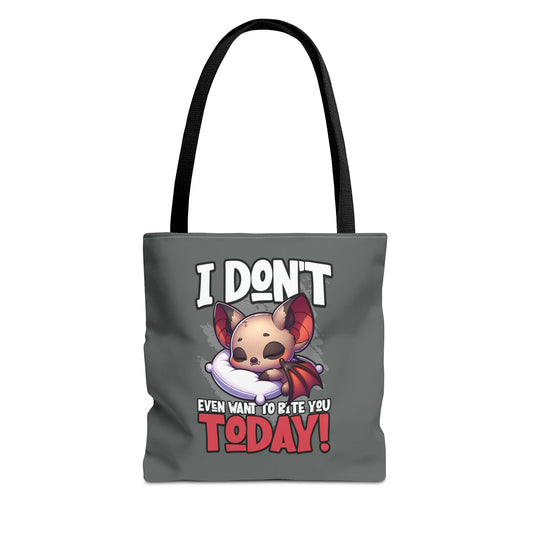 Too Tired To Bite Tote Bag