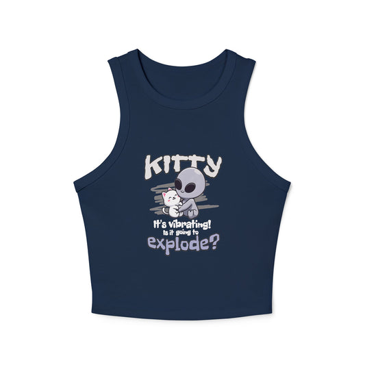 Vibrating Kitty Tank Top