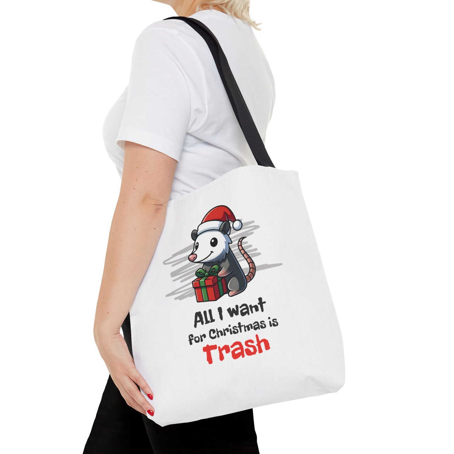 Santa’s Little Scavenger Tote Bag