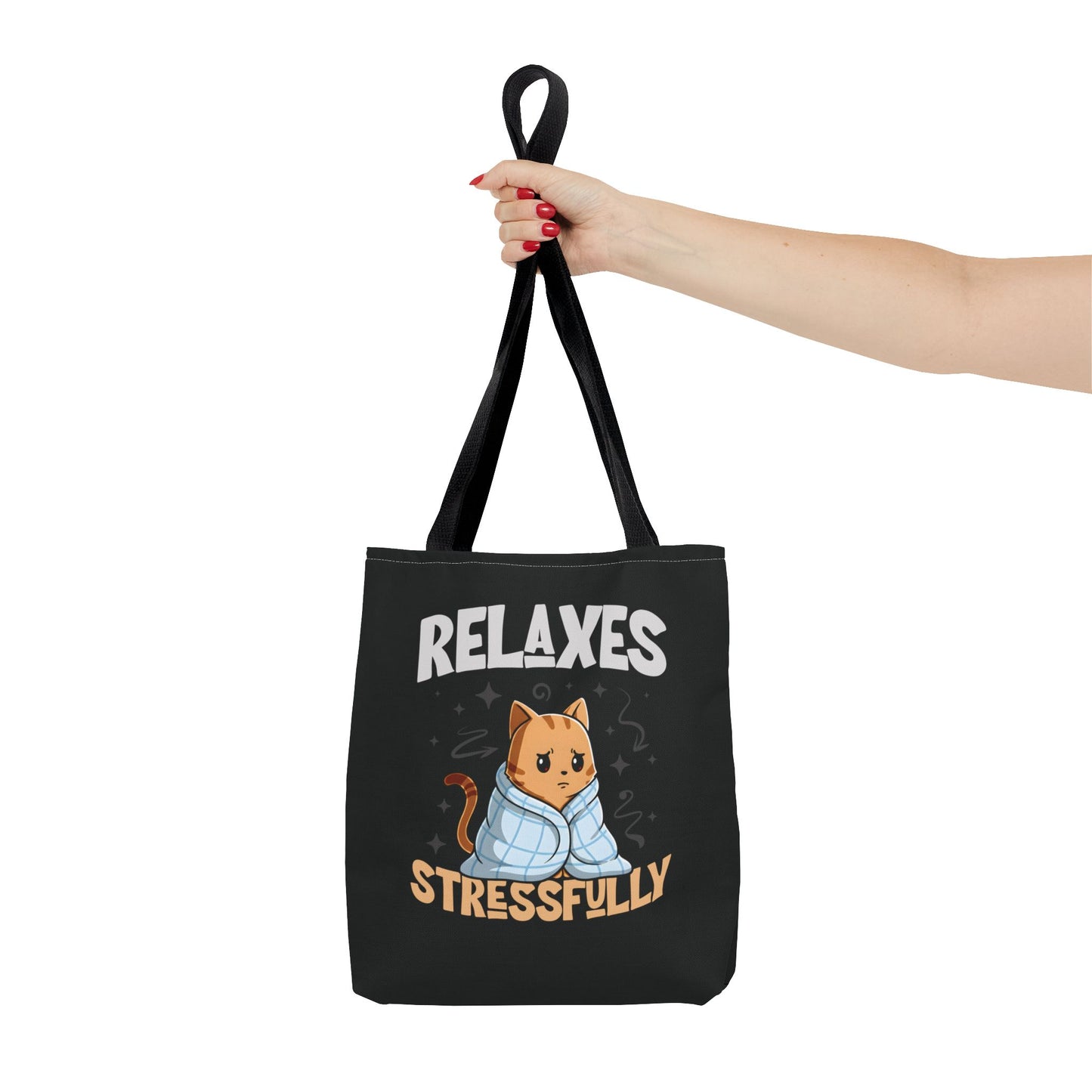 Relaxes Stressfully Tote Bag