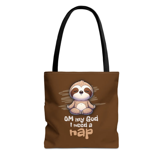 Nap Time Sloth Tote Bag