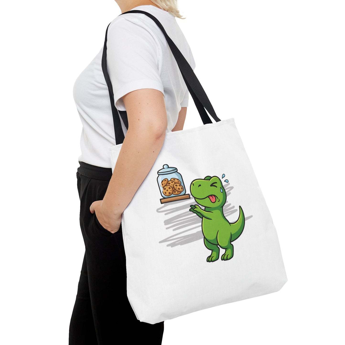 Prehistoric Struggle Tote Bag