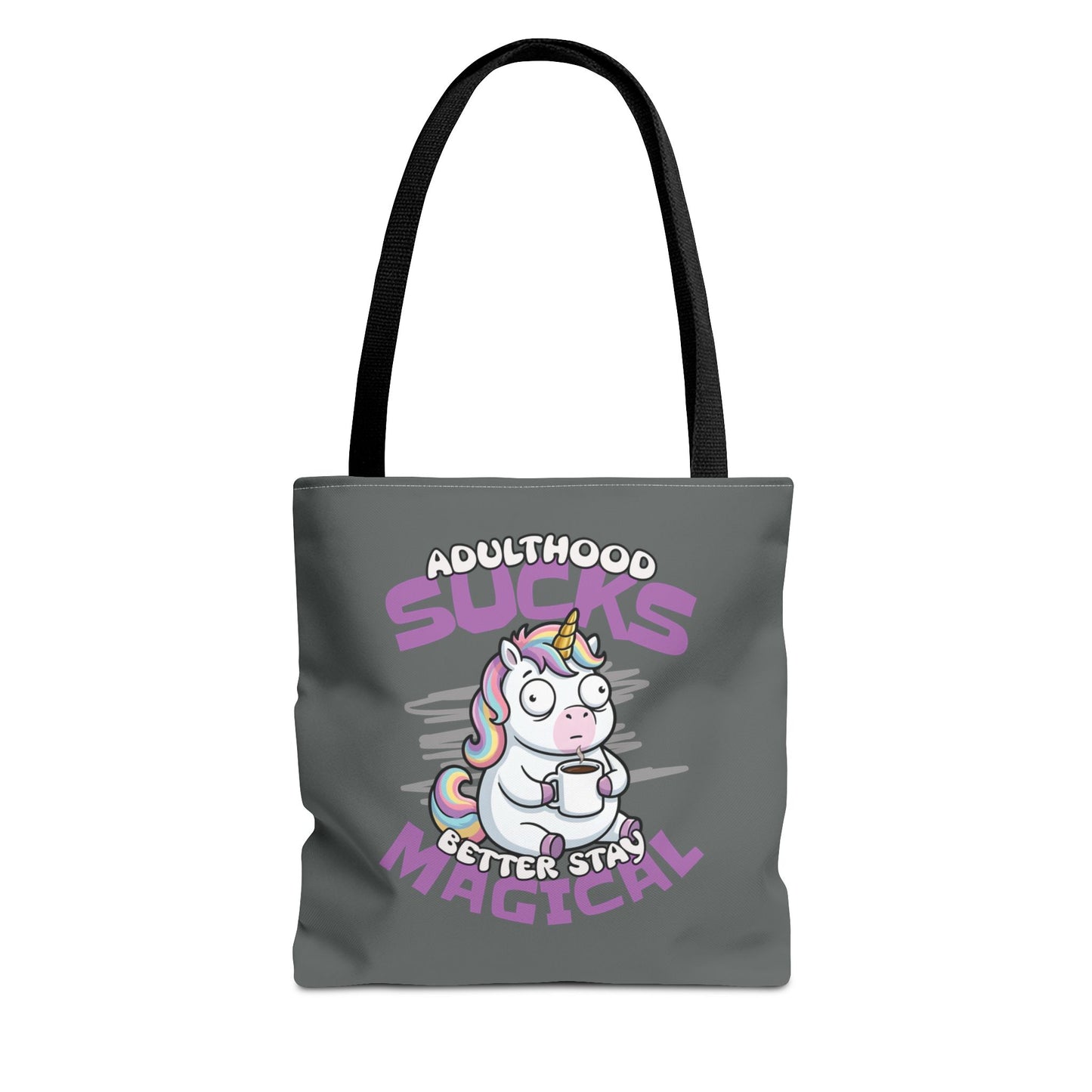 Tired Unicorn Tote Bag
