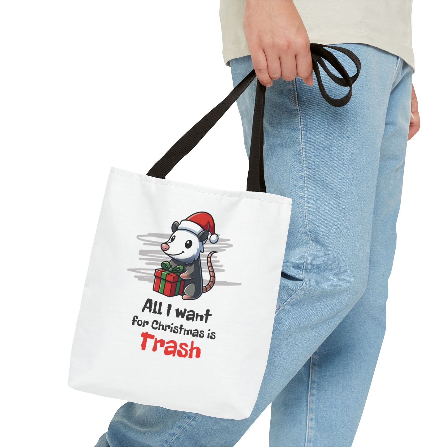 Santa’s Little Scavenger Tote Bag