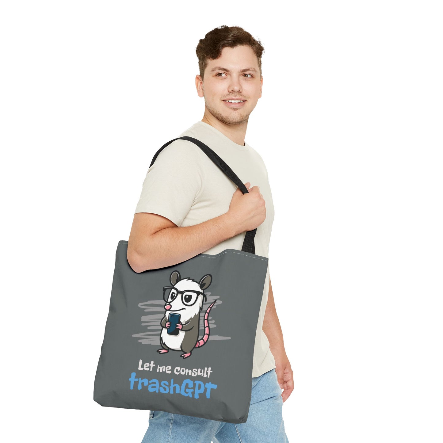 TrashGPT Opossum Tote Bag
