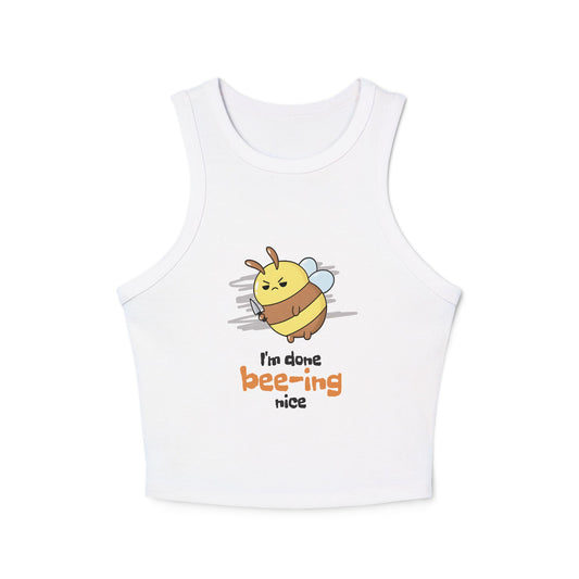 Fed Up Bee Tank Top