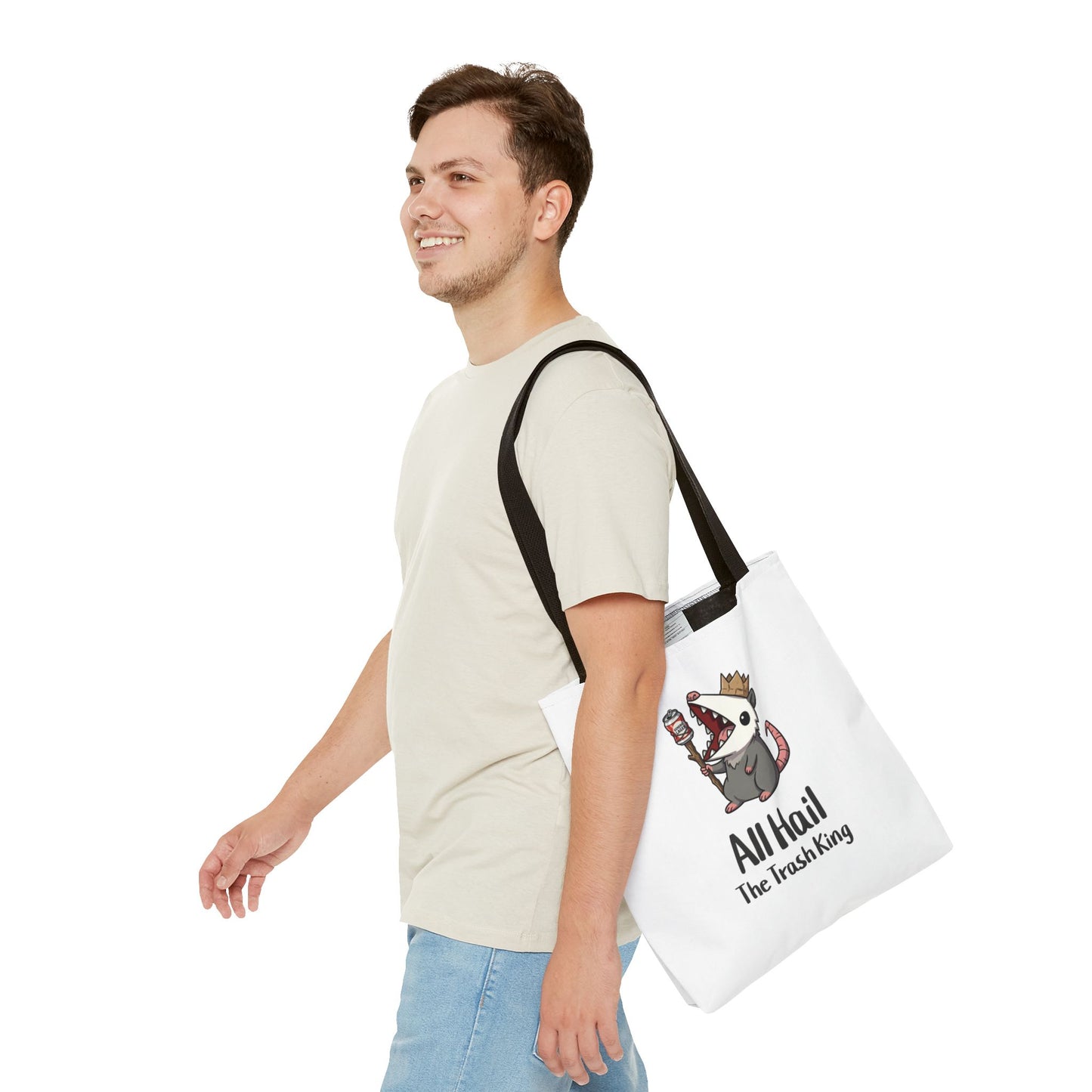 The Trash King Tote Bag