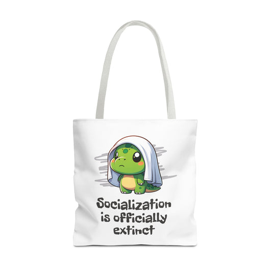 Socialization Extinct Tote Bag
