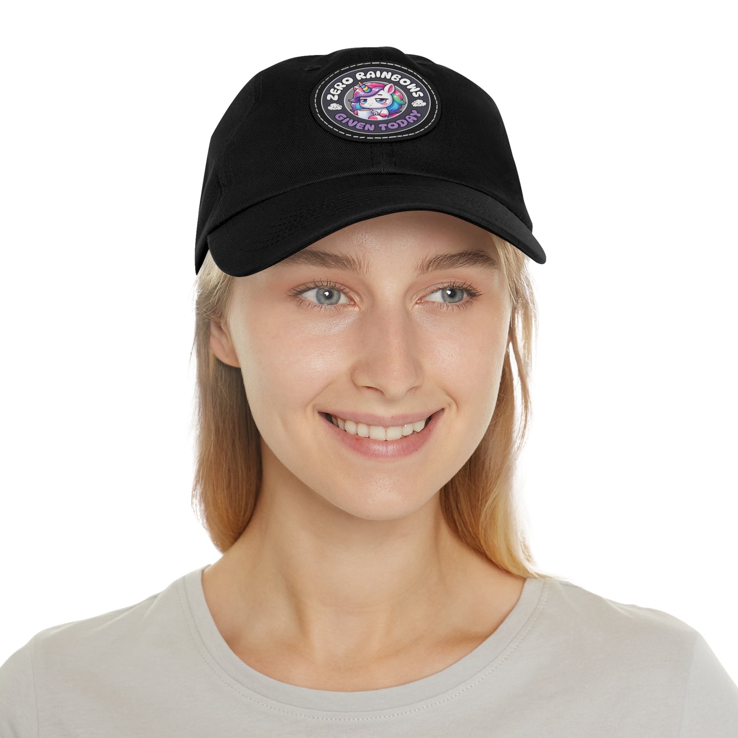 Zero Rainbows Unicorn Dad Hat