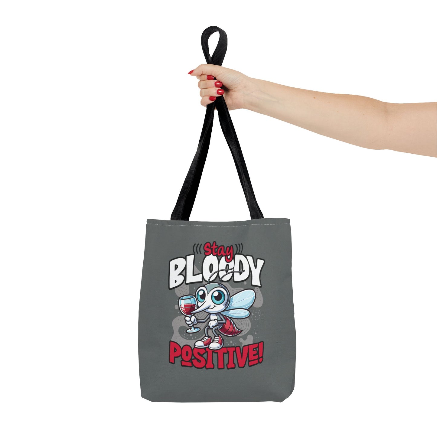 Bloody Positive Mosquito Tote Bag