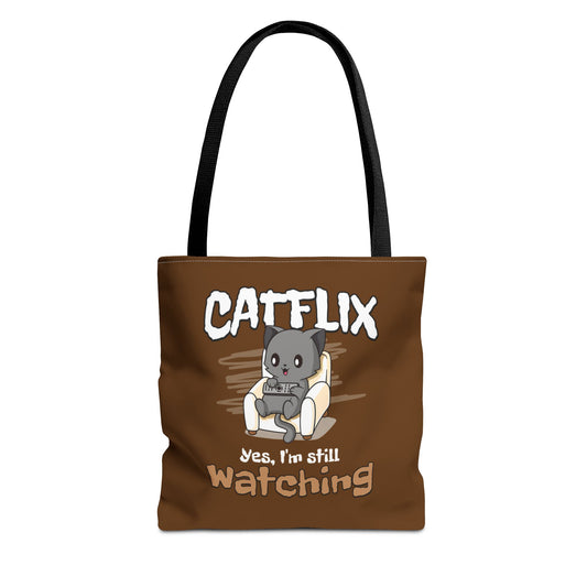 Catflix and Chill Tote Bag