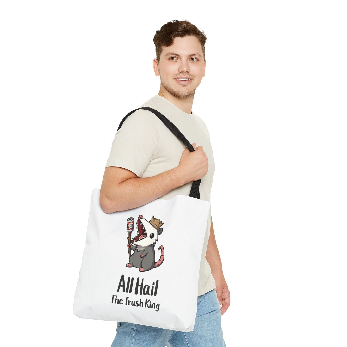 The Trash King Tote Bag